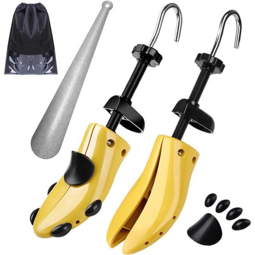 Shoe Stretcher Shoe Trees Adjustable Length & Width for Men